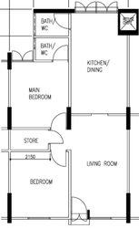Blk 123 Hougang Avenue 1 (Hougang), HDB 3 Rooms #402564911